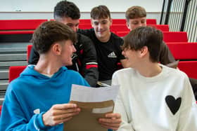 Samworth Church Academy pupils Harry Bryant, Jacob Mason-Walker, Callum Yates, Lewis Bradley and Owen North.