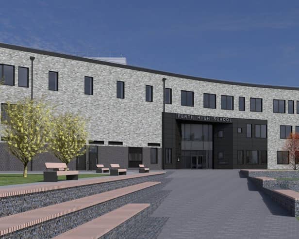A new secondary school in Scotland which will be fitted out by Mansfield-based Deanestor