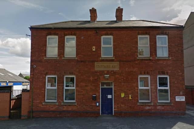 Shirebrook's former police station, Central Drive, Shirebrook.