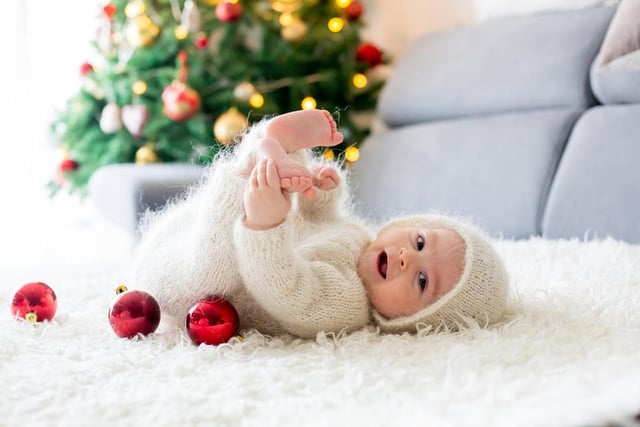 Mary ranked as the top festive female baby name, while David ranked top for males.