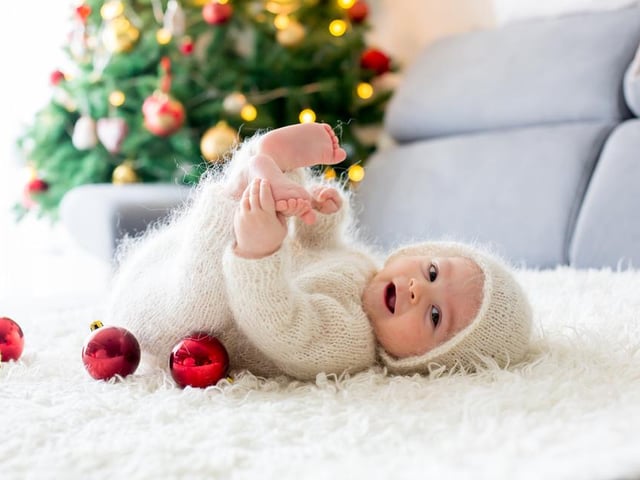 Mary ranked as the top festive female baby name, while David ranked top for males.
