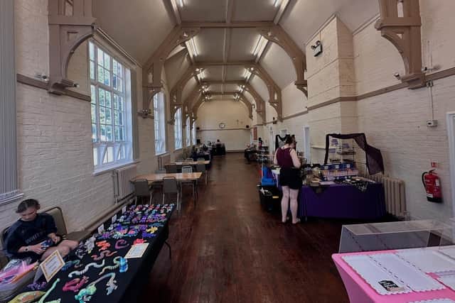 Inside Whaley Thorns & Langwith Village Hall.