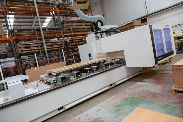 Integrated Doorset Solutions has invested in new machinery on the back of growing demand for its products, including fire and x-ray-proof doors, from the health sector.
