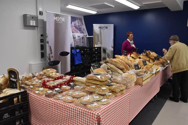 Artisan bread stall