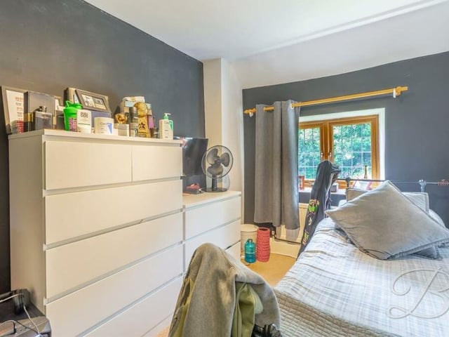 The fourth and final bedroom on the first floor is also a good size.