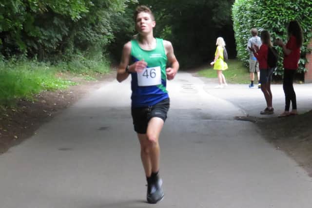 Jake Greenhagh - won by an impressive margin.