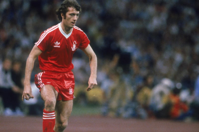 Nottingham Forest player Trevor Francis during the 1979 European Cup Final.