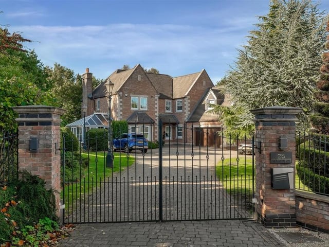 As we say farewell to the amazing Croft Avenue property, we make sure the remote-controlled, electric gates are closed behind us.