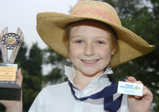 Eleven year old Sophie Wright from Loversall reached the final of a national dance competition in 2006.