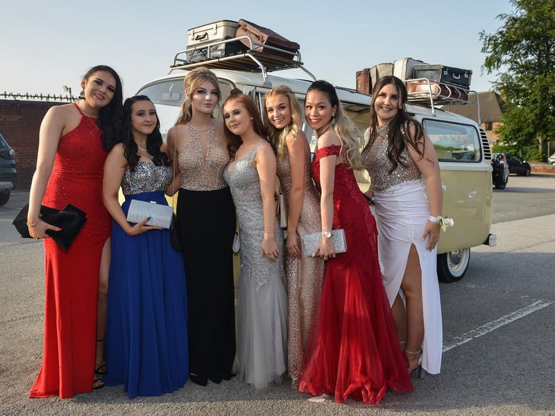 A group of friends head to Sutton Academy's prom.
