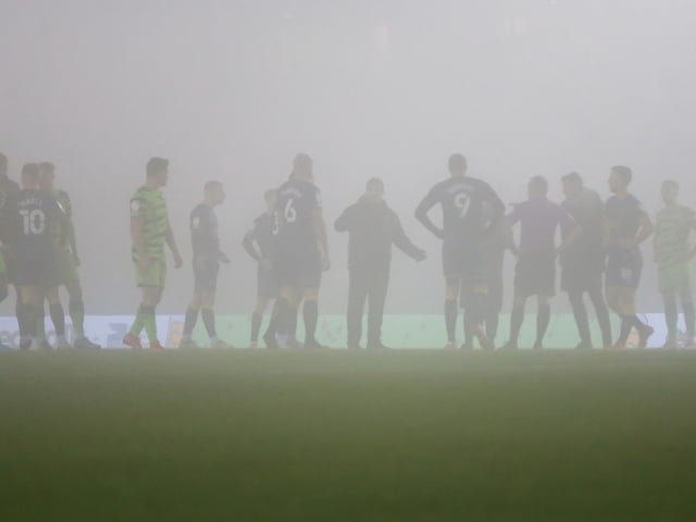 Fog sees the away game at Forest Green Rovers in January last just four minutes.
