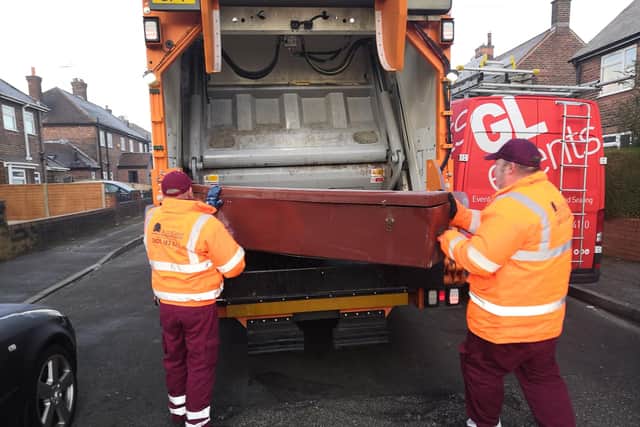 Ashfield District Council picked up a coffin on its waste collection - Picture Ashfield District Council