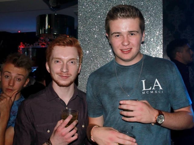 Enjoying a night out