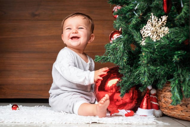Christina ranked as the sixth most popular festive female baby name, with Gabriel ranking sixth for males.
