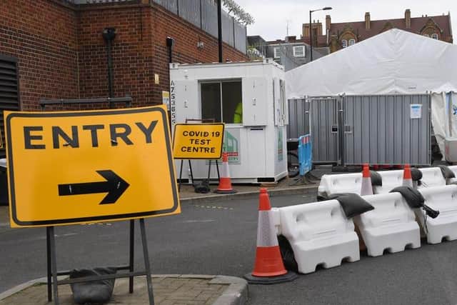 The rate of infection in Mansfield now stands at 19,441 cases per 100,000 people, higher than the England average of 17,704.