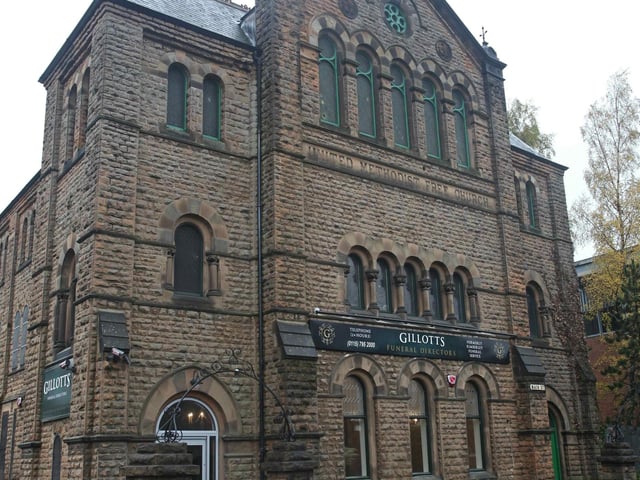 The Gillotts building outside
