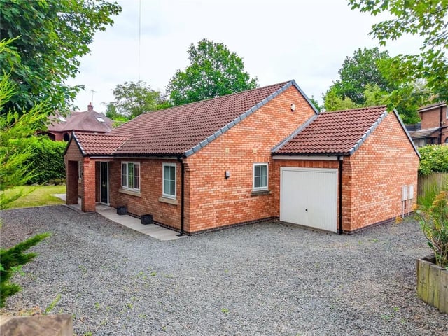 This well presented detached bungalow needs to be viewed to be appreciated. The property was built in 2015 and offers a modern living space and a versatile layout. Comprising of an entrance hall, kitchen diner, lounge diner, three bedrooms, two of which benefit from ensuites, a third bedroom and a family bathroom. There is also a well proportioned driveway and single garage, externally the property has a wrap around garden to the left hand side and rear of the property. Situated in a sought after location only a short distance from the local amenities and offers good transport links via car and public transport.