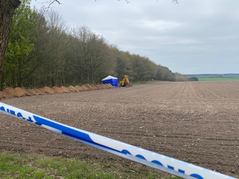 Alfred Swinscoe was last seen alive by his family in the Miners Arms pub in the Derbyshire village of Pinxton in January 1967. His remains were found in a farmer’s field off Coxmoor Road in Sutton in April 2023, and it was discovered that he had been beaten and stabbed repeatedly in the neck. Police identified two possible murder suspects but both have since passed away. Mr Swinscoe had been buried four to six feet deep. Odd socks found on the skeleton were recognised by his grandson, allowing the remains to be identified. A coroner found the 54-year-old had been unlawfully killed after sustaining multiple traumatic injuries.