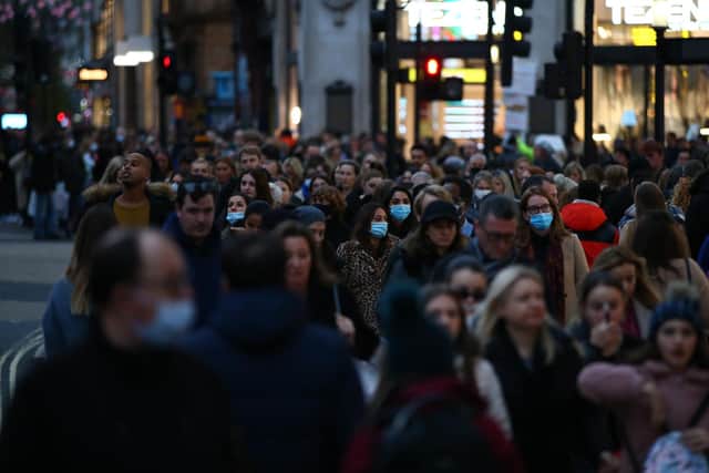 Christmas is a busy time for shopping.