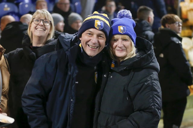 Mansfield Town fans watched a stunning win for Stags.