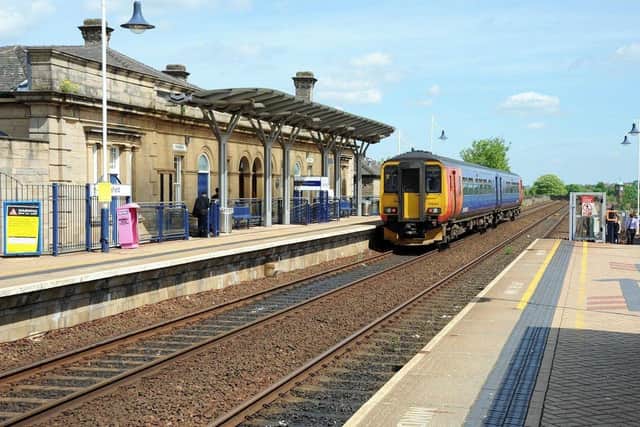 Mansfield Railway Station.