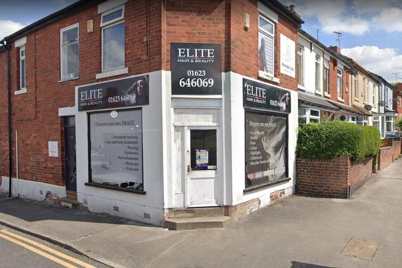Elite Hair & Beauty on Cavendish Street, Mansfield, has a 4.9/5 rating based on 75 reviews.