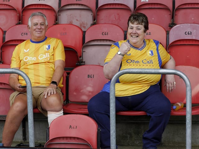 Mansfield Town secured a comfortable 1-0 win at Grimsby Town at the weekend.