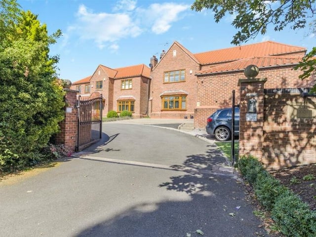 The last photo in our gallery shows how The Gables development of six dwellings is protected by remote-controlled, electric gates, off Old Mill Lane in Forest Town.