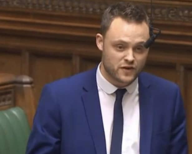 Ben Bradley in Parliament
