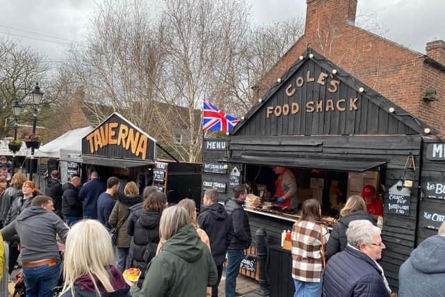 Dozens of stalls were on offer selling a tasty selection of food. Image: Kimberley Food Fest.