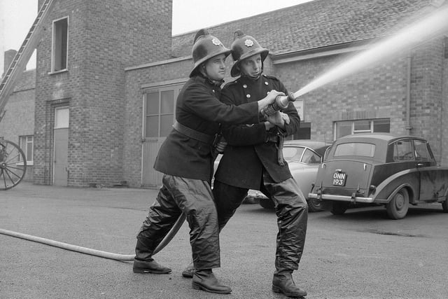 One from 1965 - do you recognise these firefighters?