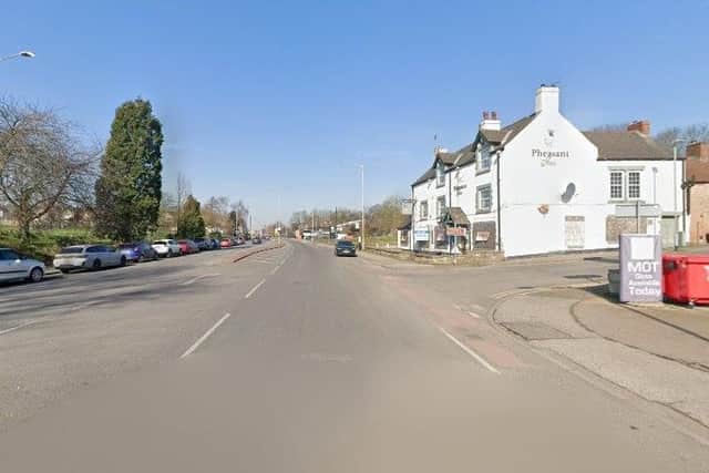 The Pheasant Inn sits on a main road in Mansfield that is often busy thanks to traffic and parked cars. (PHOTO BY: Google Maps)