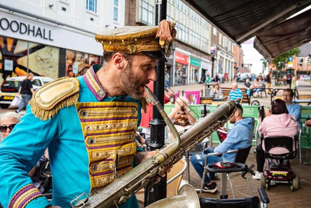 Outdoor performances, street theatre, live music and more attract thousands of people to the event