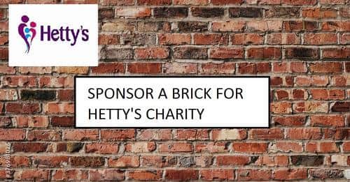 Mansfield charity Hetty's in sponsor a brick appeal