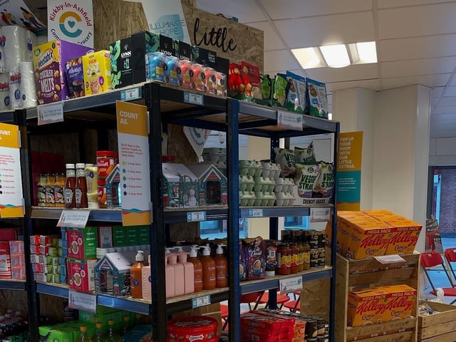 The store was launched by Illuminate Hope CIC to provide support to the community amidst rising costs.