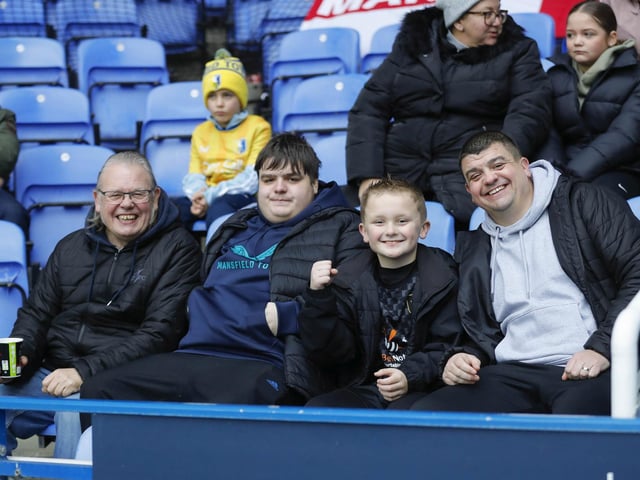 Mansfield Town ended 2024 with defeat at Reading.