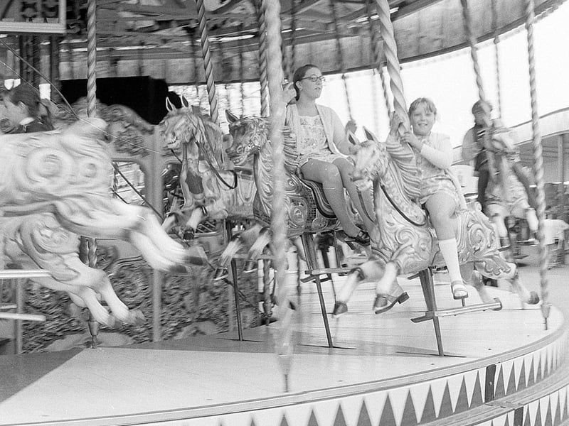 Can you spot any familiar faces on the rides?