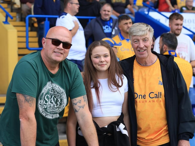 Mansfield Town turned on the style to blow away promotion hopefuls Luton Town.
