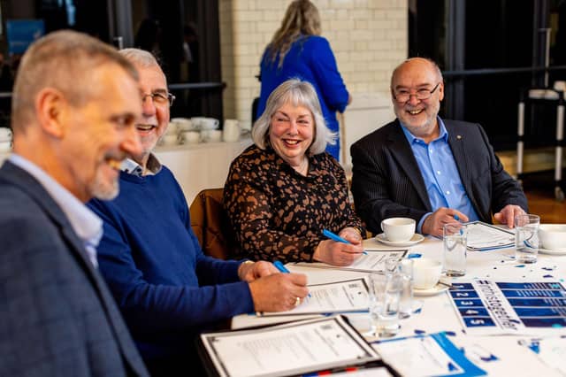 ATTFE College stakeholders from local organisations such as the Sutton-in-Ashfield Rotary.