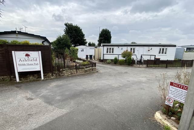 Residents of Ashfield Mobile Home Park are being asked to leave by August 1
