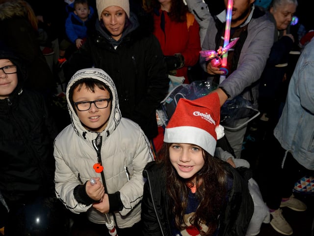 Mansfield Christmas lights switch-on 2019
