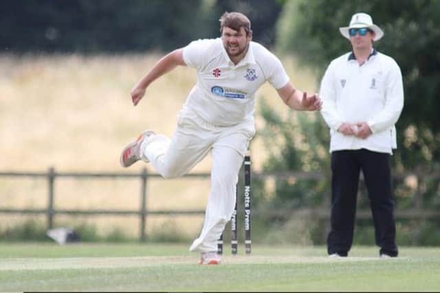 Five wickets for George Bacon in Kimberley's win over Papplewick & Linby. Photo: Submitted
