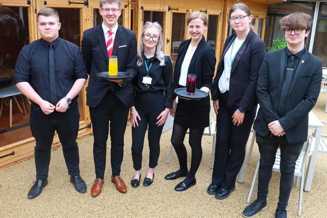 Hospitality students served up mocktails and cocktails