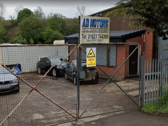 AD Motors, Carter Lane, Warsop Vale