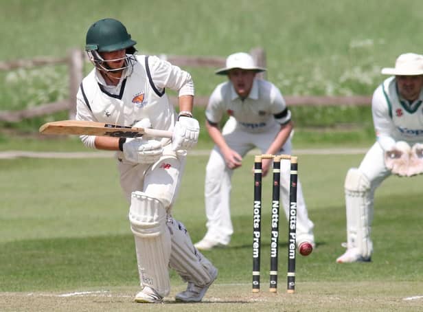 Nick Keast - five wickets for Cuckney as title chase continues.
