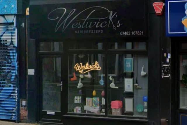 Westwick's Hairdressers won the Recognised for Excellence Award in the Local Salon of the Year category. Photo: Google