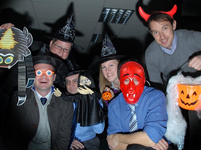 Your Chad staff dressed up for Halloween a decade ago.