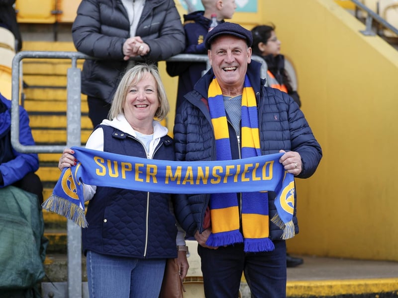 Mansfield Town ended the home season with a 2-1 win over Gillingham.