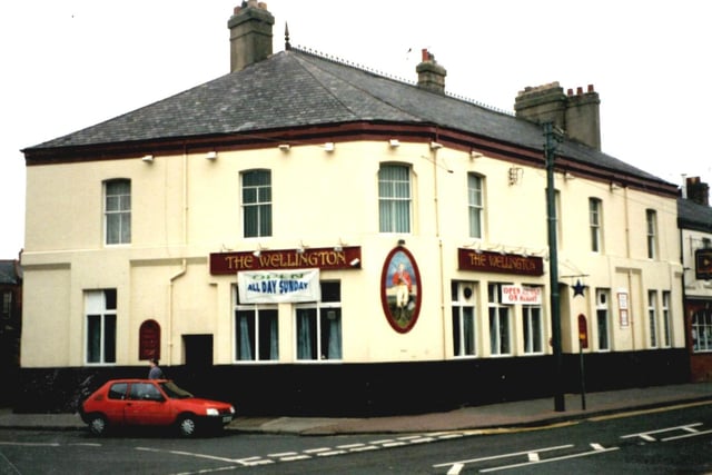 The Wellington Hotel in Ryhope Street South is seen here in 1996. It was named after the Duke of Wellington and historian Ron Lawson tells us that there was once about 10 pubs in the street. Photo: Ron Lawson.