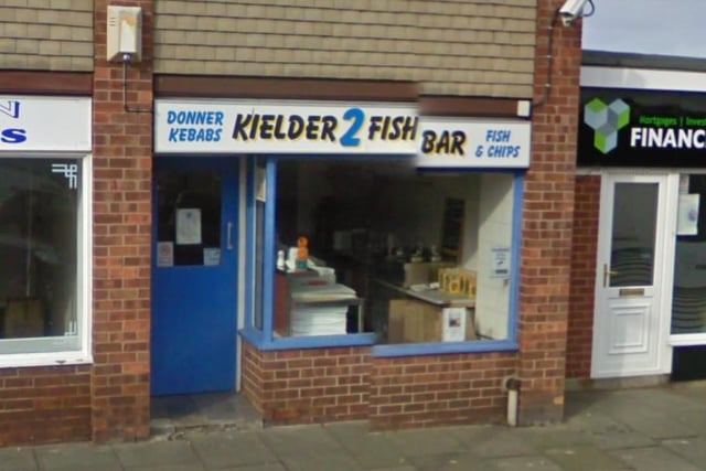 Despite the deceiving name, Kielder 2 Fish Bar is actually on Leander Avenue in Choppington and comes in at number 12.